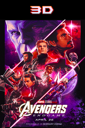Endgame 2019 3d posters